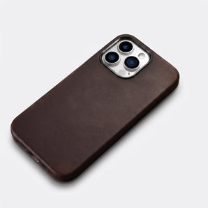 Fine Leather Case – Mono Design for Apple iPhone