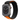 Apple Watch Loop-Armband schwarz und orange gemischt