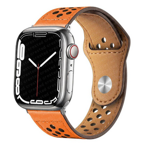 Italian sport leather strap for Apple Watch Series & Ultra